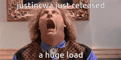 Justincwa Just Released Huge Load Man With Mouth Open GIF
