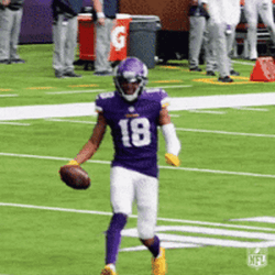 Justine Jefferson Right Foot Creep GIF
