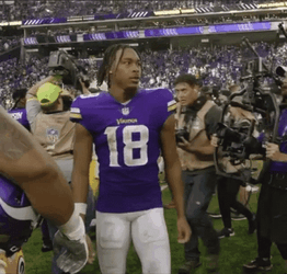 Justine Jefferson Right Foot Creep GIF