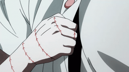 Juuzou Suzuya Drawing Knife GIF