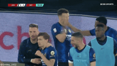 Juventus Vs Inter Soccer On CBS Sports GIF