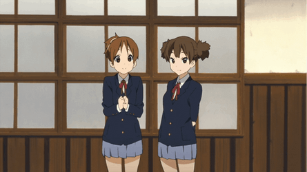 K-On Group Hug GIF