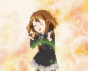 K-On Yui Hirasawa Cute Dancing GIF