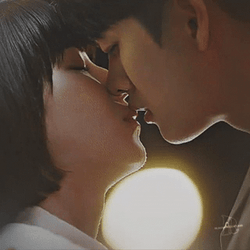 K-Pop Romance Tender Kissing GIF