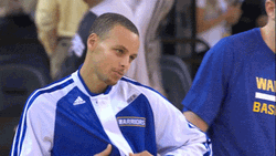 K Steph Curry Jacket Revealing  GIF