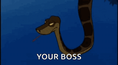Kaa Jungle Book Snake Long Tongue Sticking Out GIF