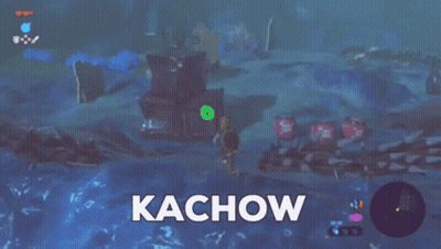 Kachow Video Game Screenshot GIF