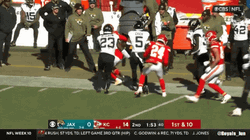 Kadarius Toney Air Punch Celebration GIF
