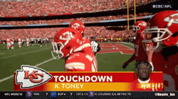 Kadarius Toney Celebrating Touchdown Score GIF