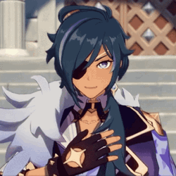 Kaeya Friendly Smile GIF