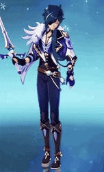 Kaeya Sword Play GIF