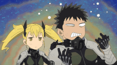 Kafka Hibino Kaiju No 8 Kikoru Shinomiya Chibi GIF