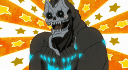 Kafka Hibino Kaiju No 8 Stars GIF