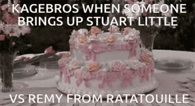 Kagebros When Someone Brings Up Stuart Little Vs Remy GIF