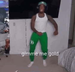 Kai Cenat Gimme Me Gold GIF
