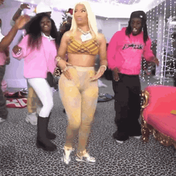 Kai Cenat Nicki Minaj Gang Dance GIF