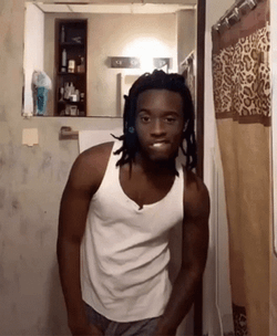 Kai Cenat Tiktok Rip Shirt GIF