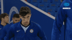 Kai Havertz Fixing His Hair GIF
