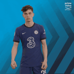 Kai Havertz Moral Booster Pose GIF