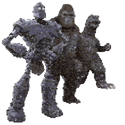 Kaiju Line Dance Godzilla Sticker GIF