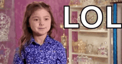 Kailia Posey LOL Awrkward Smile GIF