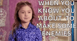 Kailia Posey Making Enemies Meme GIF