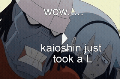 Kaioshin Just Took A L In A Cartoon GIF