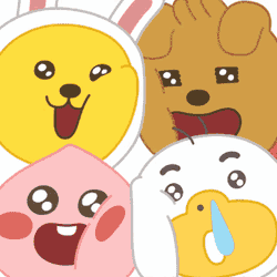 Kakao Friends Little Friends GIF
