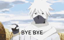 Kakashi Hatake Bye Bye GIF