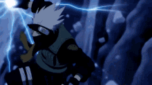 Kakashi Hatake Chidori Lightning Spirit Attack GIF