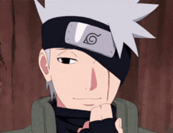 Kakashi Hatake Happy Hokage Naruto GIF
