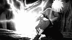 Kakashi Hatake Naruto Shippuden Chidori GIF