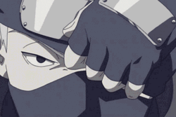 Kakashi Hatake Sharingan Naruto Hand Seals Jutsu