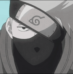 Kakashi Hatake Sharingan Naruto Lifting Forehead Protector