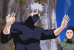 Kakashi Hatake Tired After Fight GIF