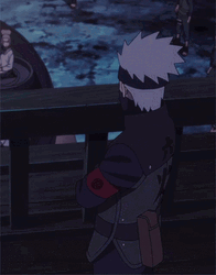 Kakashi In The Dark GIF