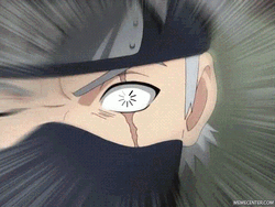 Kakashi Sharingan Naruto Loading Eyes Meme