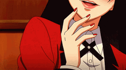 Kakegurui Yumeko Jabami Glowing Eyes GIF