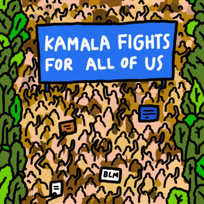 Kamala Harris Fights For All GIF