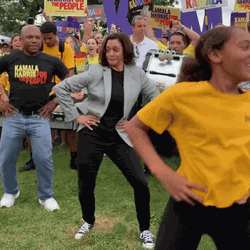 Kamala Harris Happy Dancing GIF