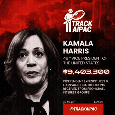 Kamala Harris Is The 49Th Vice President Of The United States And Has Received $ 9,403,300 In Independent Expenditures A GIF