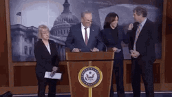 Kamala Harris Keep Quite GIF
