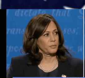 Kamala Harris Looking Around GIF