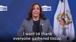 Kamala Harris Meeting Thank You All GIF