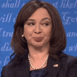 Kamala Harris Shady Facial Expression GIF