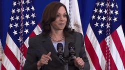 Kamala Harris Shrugs GIF