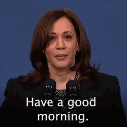 Kamala Harris Special Good Morning GIF