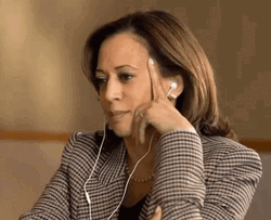 Kamala Harris Thinking GIF