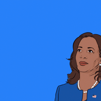Kamala Harris Unafraid Experienced Collected GIF