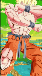 Kamehameha Wave Goku Angry Freeza Combo GIF